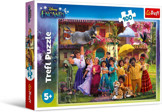 Puzzle 100 piese - Encanto - Poza de grup magic