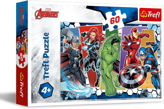 Puzzle 60 piese - Avengers - Razbunatorii invincibili