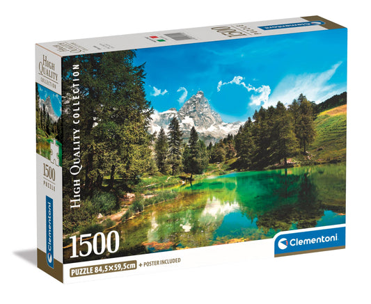 Puzzle Compact 1500 Piese - Blue Lake