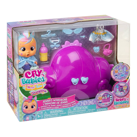 Set de joaca Cry Babies Magic Tears - Garderoba Jennei