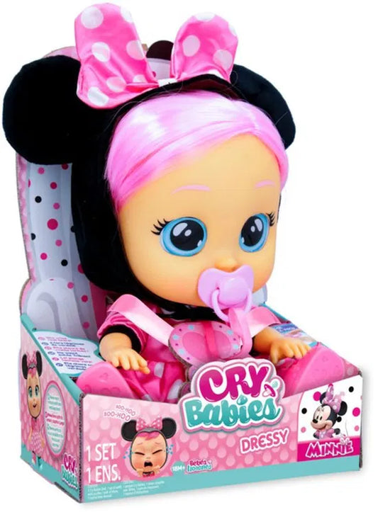 Papusa bebelus Cry Babies Dressy Minnie