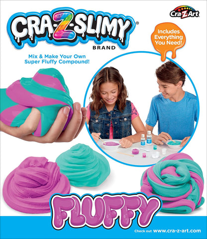 Set pentru fabricare slime Cra-Z-Art Fluffy , 26 x 22 x 5 cm