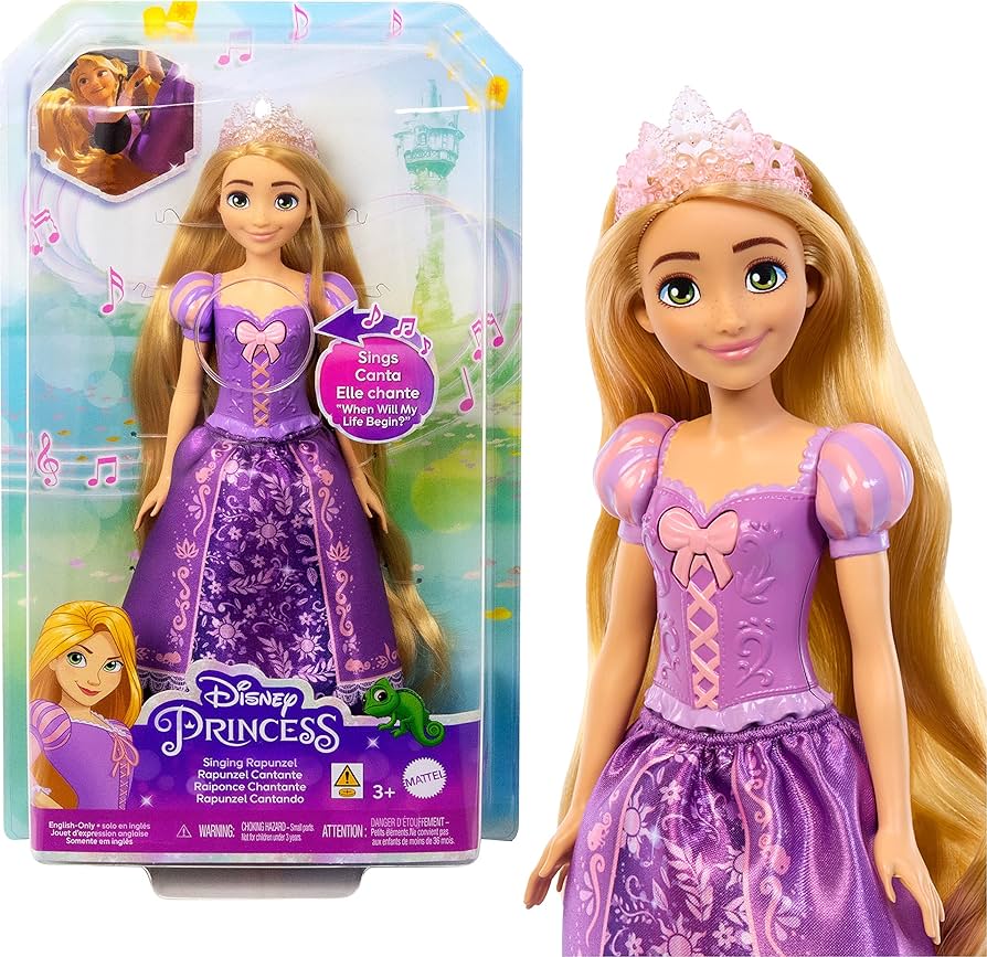 Papusa Disney Princess Rapunzel care canta