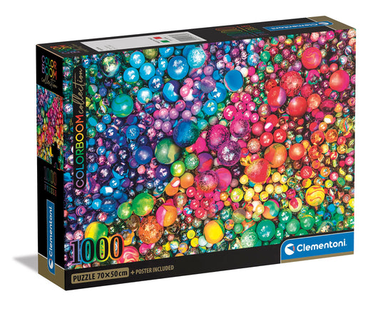 Puzzle Compact 1000 Piese - Colorboom - Marbles