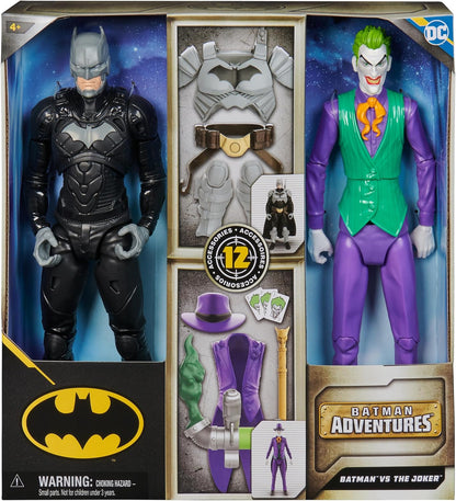 Set Batman vs. Joker Battle, figurine 30 cm