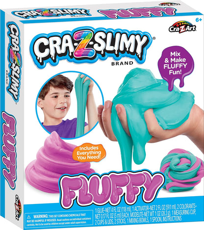 Set pentru fabricare slime Cra-Z-Art Fluffy , 26 x 22 x 5 cm