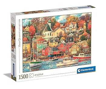 Puzzle Compact 1500 Piese - Good Times Harbour