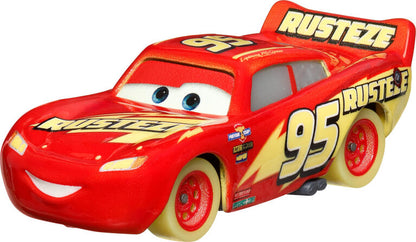Disney Cars masinuta Glow Racers - Lightning McQueen