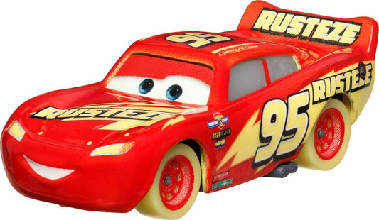 Disney Cars masinuta Glow Racers - Lightning McQueen