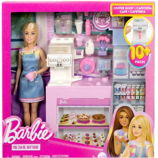 Set de joaca, Barbie, Cafenea cu accesorii