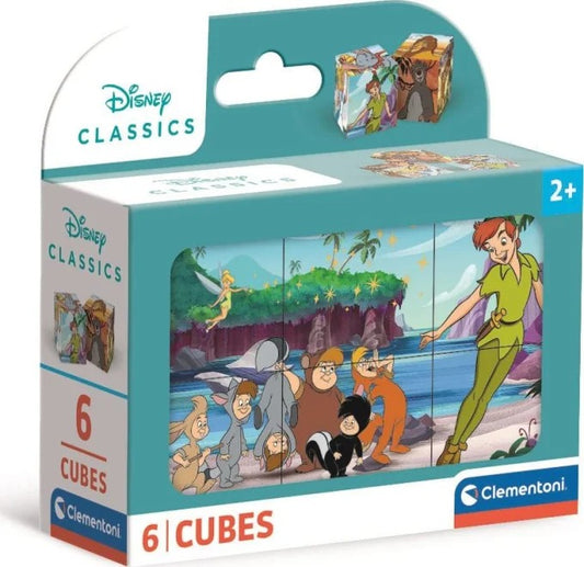 6 Cuburi Tip Puzzle - Caractere Disney