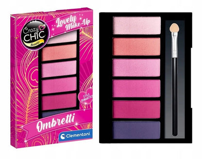 Crazy Chic - Set Farduri de Pleoape - Roz