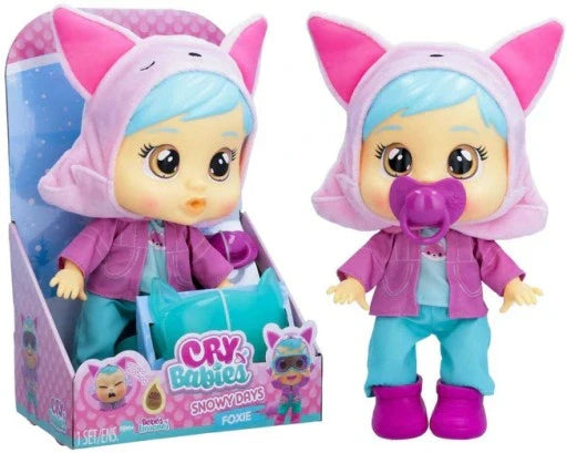 Papusa Cry Babies Snowy Days - Foxie