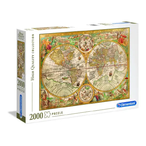 Puzzle 2000 Piese - Ancient map