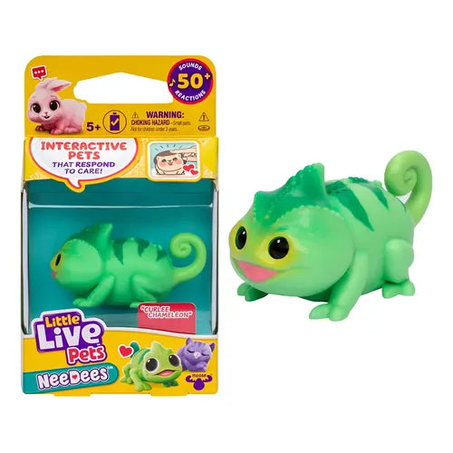 Little Live Pets - Needees - Curly Chameleon