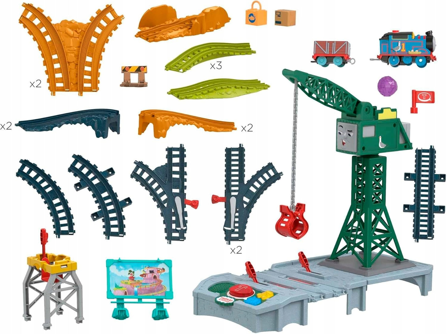 Set de joaca Thomas &Friends Cranky Delivery - Sunetul din Sodor