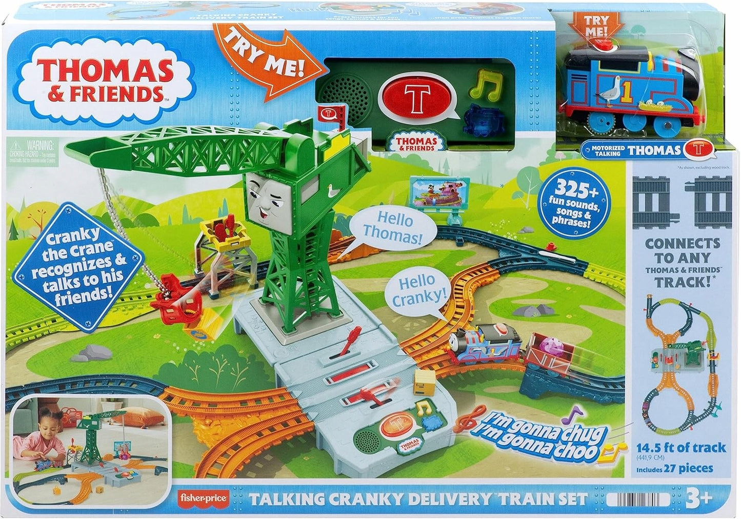 Set de joaca Thomas &Friends Cranky Delivery - Sunetul din Sodor