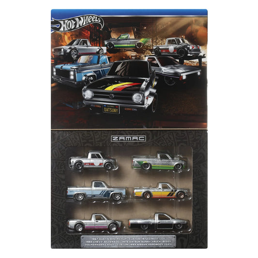 Set 6 masinute Hot Wheels de colectie - Zamac Pickup