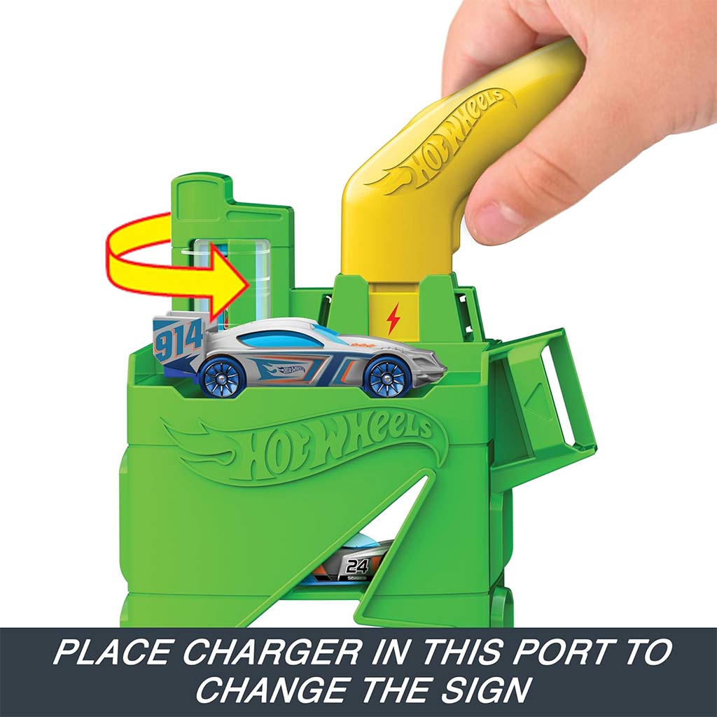 Set de pista Hot Wheels City Super Recharge Fuel Station