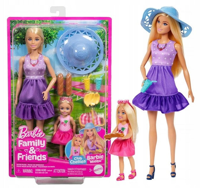 Family & Friends - Papusa Barbie & Chelsea la Picnic
