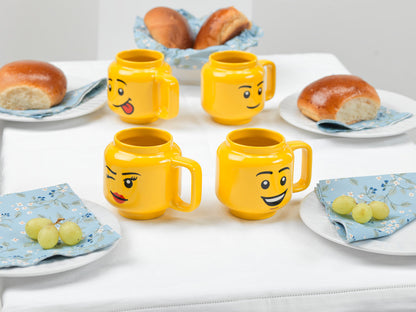 Cana ceramica Mare (530 ml) Cap Minifigurina LEGO - Fata Clipind