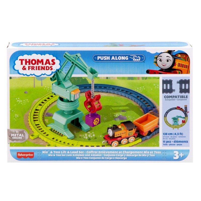 Set Thomas Push Along - Nia & Tess Lift & Load Set