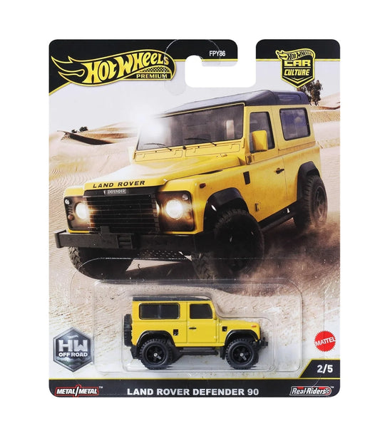 Hot Wheels Premium Car Culture Land Rover Defender 90