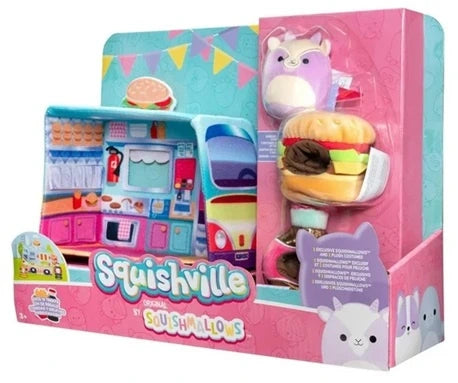 Set Squishville Camionul cu Alimente