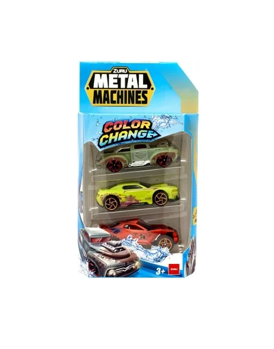 Set 3 masinute metalice, color change