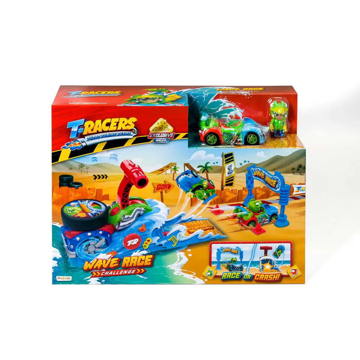 Set de joaca T-Racers, Cursa valului urias