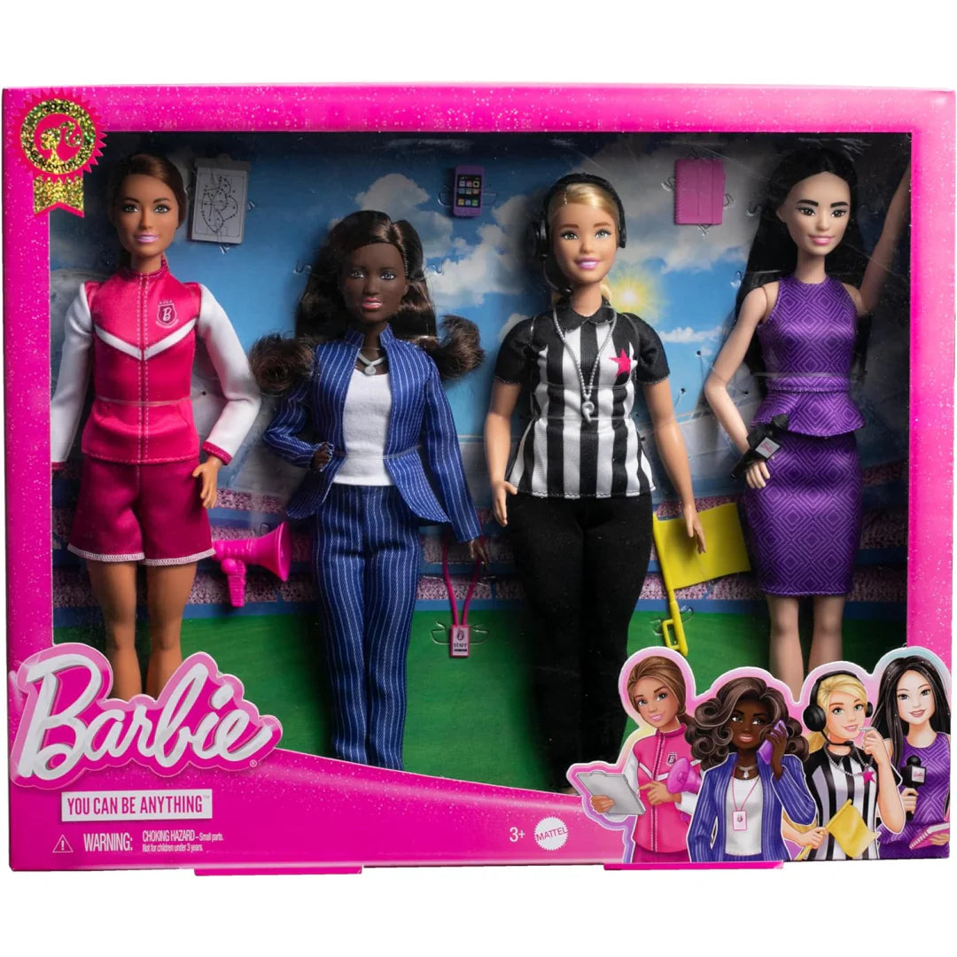 Set 4 papusi Barbie Career of the Year