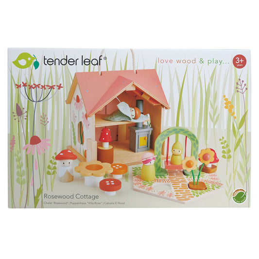 Cabana din lemn de trandafir, 24 piese