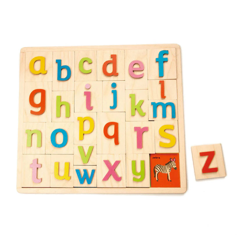 Alphabet Pictures - Abecedar cu imagini, cu 27 piese