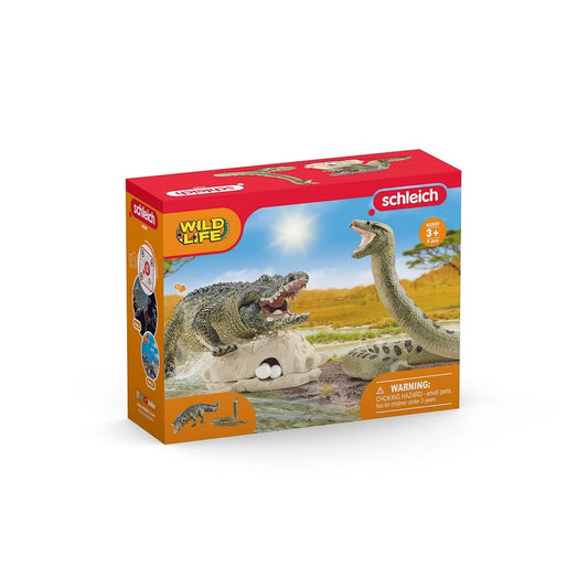 Set Schleich,  Pericol In Mlastina
