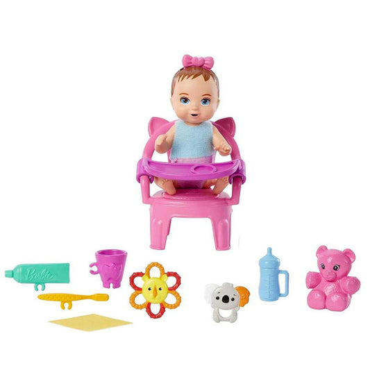 Set de joaca, Barbie Skipper Babysitters - Bebelus si accesorii