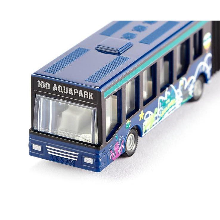 Autobuz cu burduf Siku, albastru