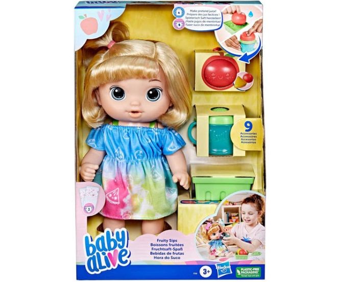 Papusa Baby Alive - Fruity Sips
