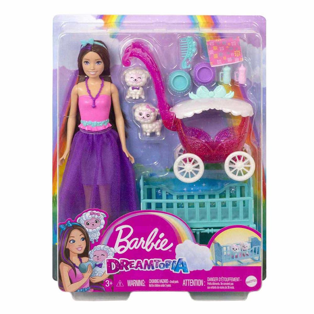 Set de joaca Barbie  - Skipper Babysitter cu oite