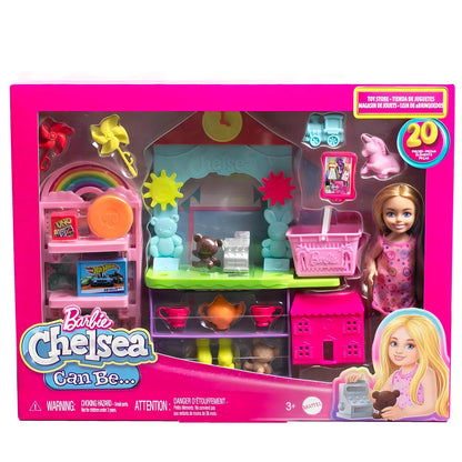 Set Barbie Chelsea Can Be cu papusa, 20 piese