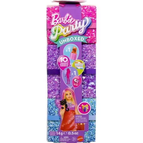 Barbie Papusa Unboxed Party - Glam Red Original
