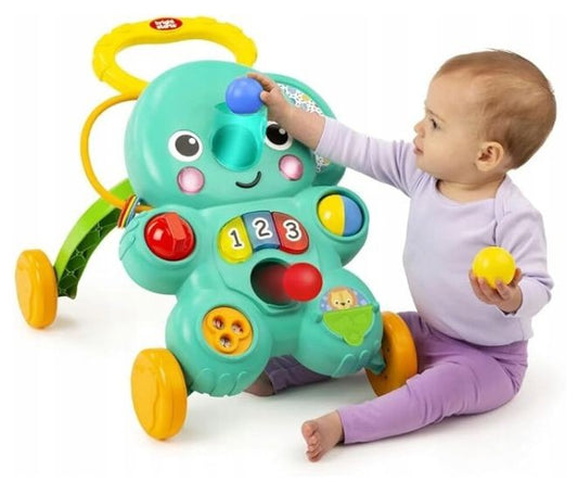 Centru de activitati 2-in-1 Bright Starts - Stroll & Roll