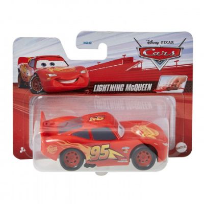 Masinuta Cars cu sistem pullback, FULGER MCQUEEN, scara 1:43