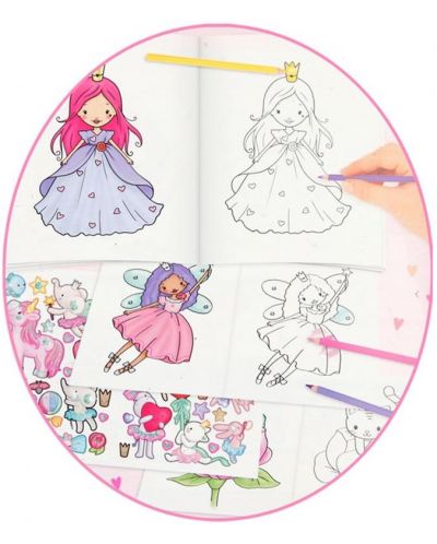 Princess Mimi Carte Colorat