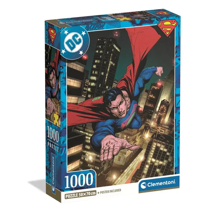 Puzzle Compact 1000 Piese - Superman 2025