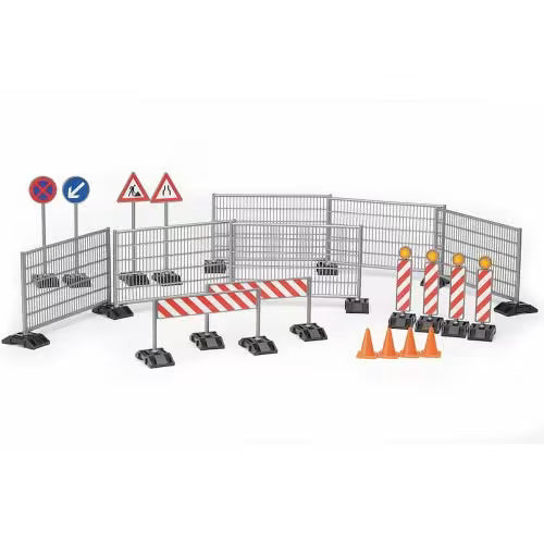 Bruder - Accesorii - Balustrade, Semne Rutiere Si Stalpi