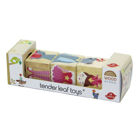 Cuburi rotative la circ, din lemn premium - Twisting Cubes