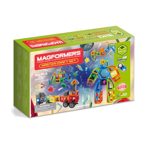 Magformers Master Craft Set - Gigantic, 162 piese
