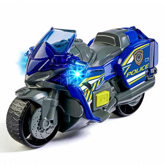 Dickie Motocicleta de Politie, 15 cm