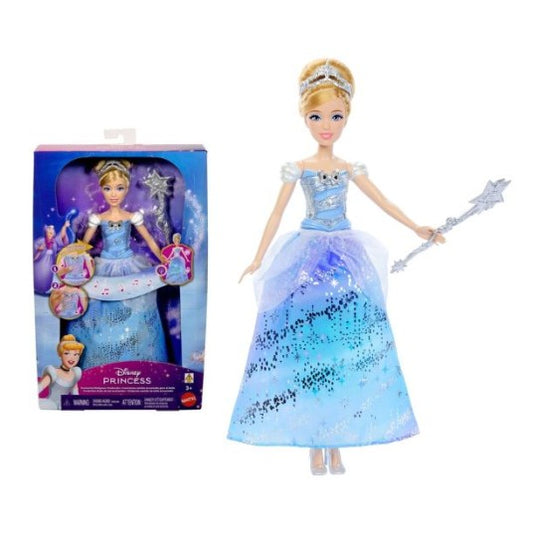 Papusa Disney Princess - Cenusareasa, cu rochie luminoasa