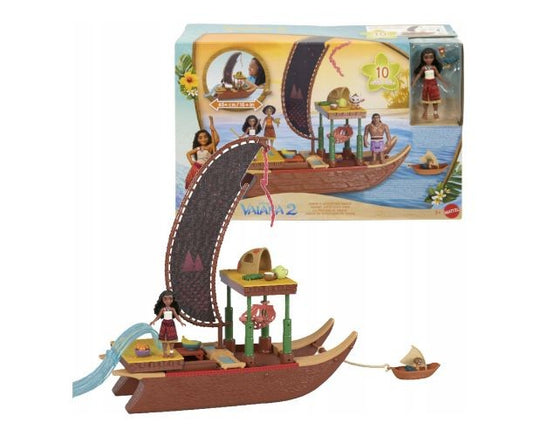 Disney Vaiana's Adventure - Barca cu papusa